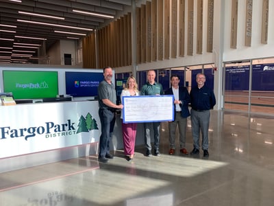 Foundation Check - Fargo Park District Foundation 2