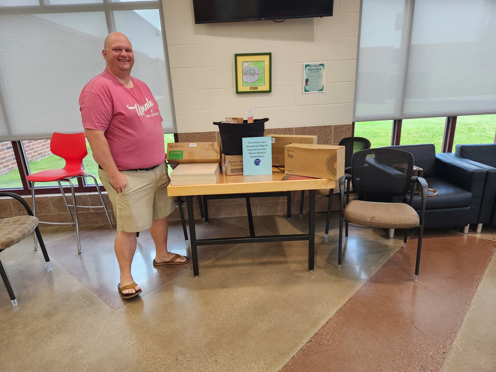 Teacher Wishlist Sweepstakes Winner