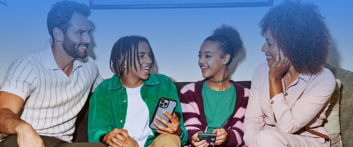 Family Discussing Finances